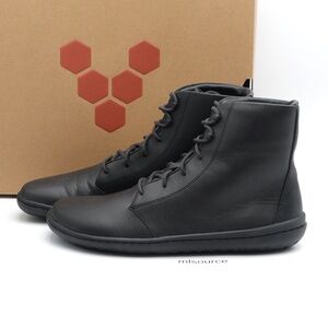 Women's Vivobarefoot Gobi Hi IV Barefoot Boots 203076-01 Black